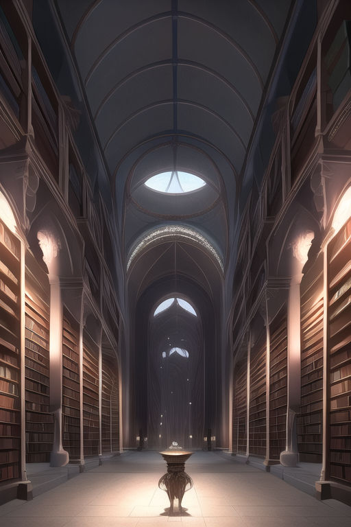 Library study hall by Paulburt1 on DeviantArt