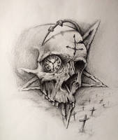 skull tattoo design