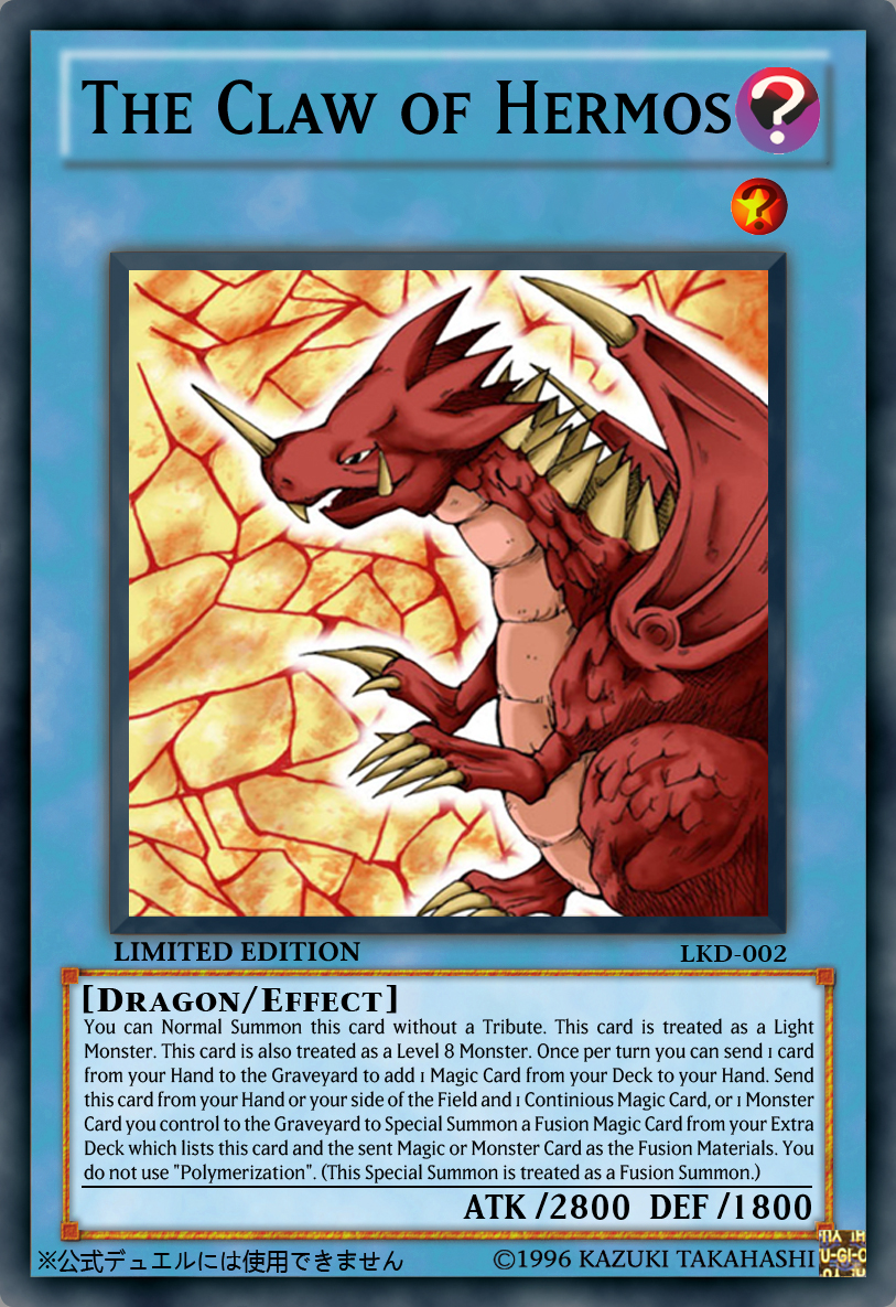 yugioh card the claw of hermos (Quarter Century Secret Rare) - RA04-EN256 - Quarter Century Secret Rare This is of the Common rarity. The Claw of Hermos