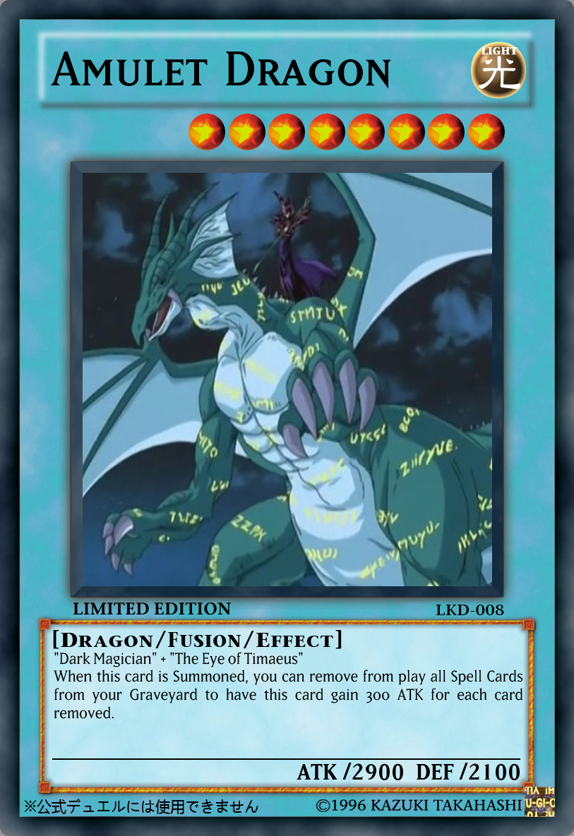 amulet dragon yugioh card DLCS-EN005 | 1st Edition | Purple Ultra Rare All cards will be carefully packed for safe transit. Amulet Dragon by PlayStationScience on