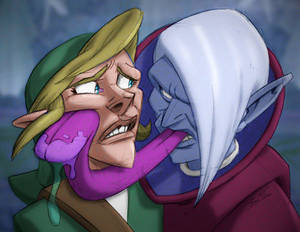 Link and Ghirahim