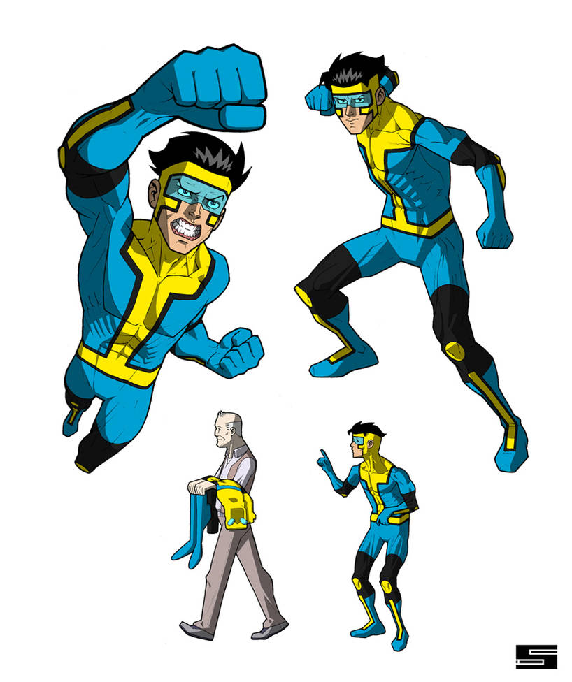 Tower Exploding Invincible Drawing Project Rooftop Invincible Redesign by drawerofdrawings on DeviantArt
