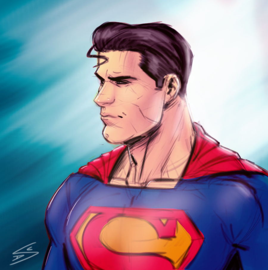 Superman sketch