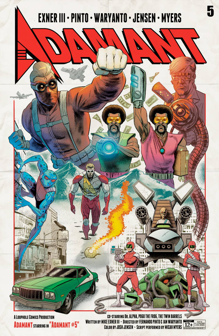 Adamant Drawing Example Adamant #5 Cover by drawerofdrawings on DeviantArt