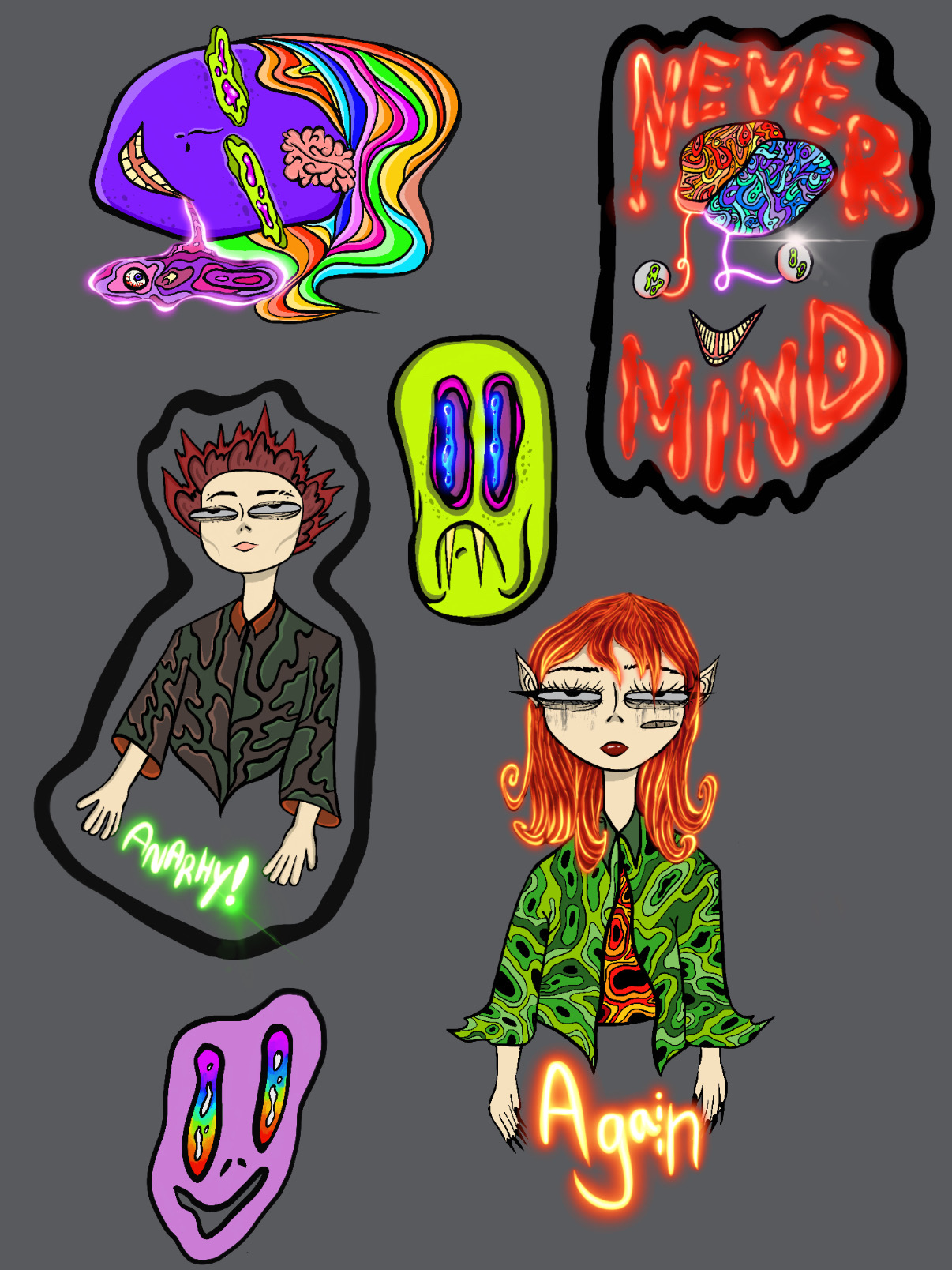 Sticky Sticker Deviantart stickers by plohowato on DeviantArt