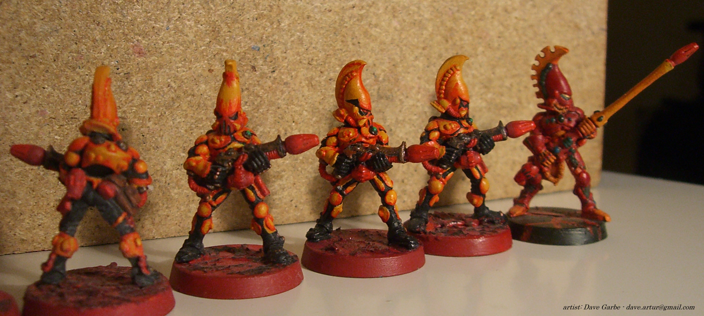 Eldar Fire Dragons