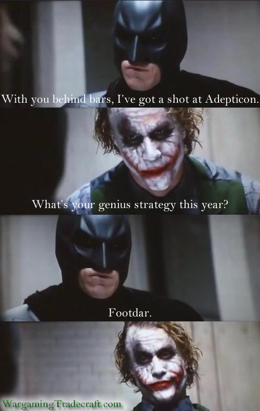 Batman vs Joker 40k Meme