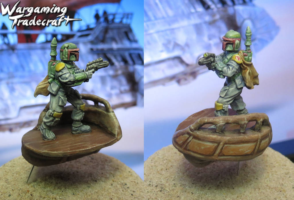 Boba Fett Miniature by NPlusPlus