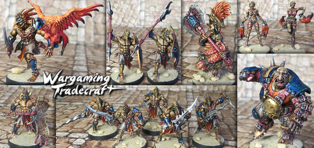 Mordheim Pit Fighters by NPlusPlus