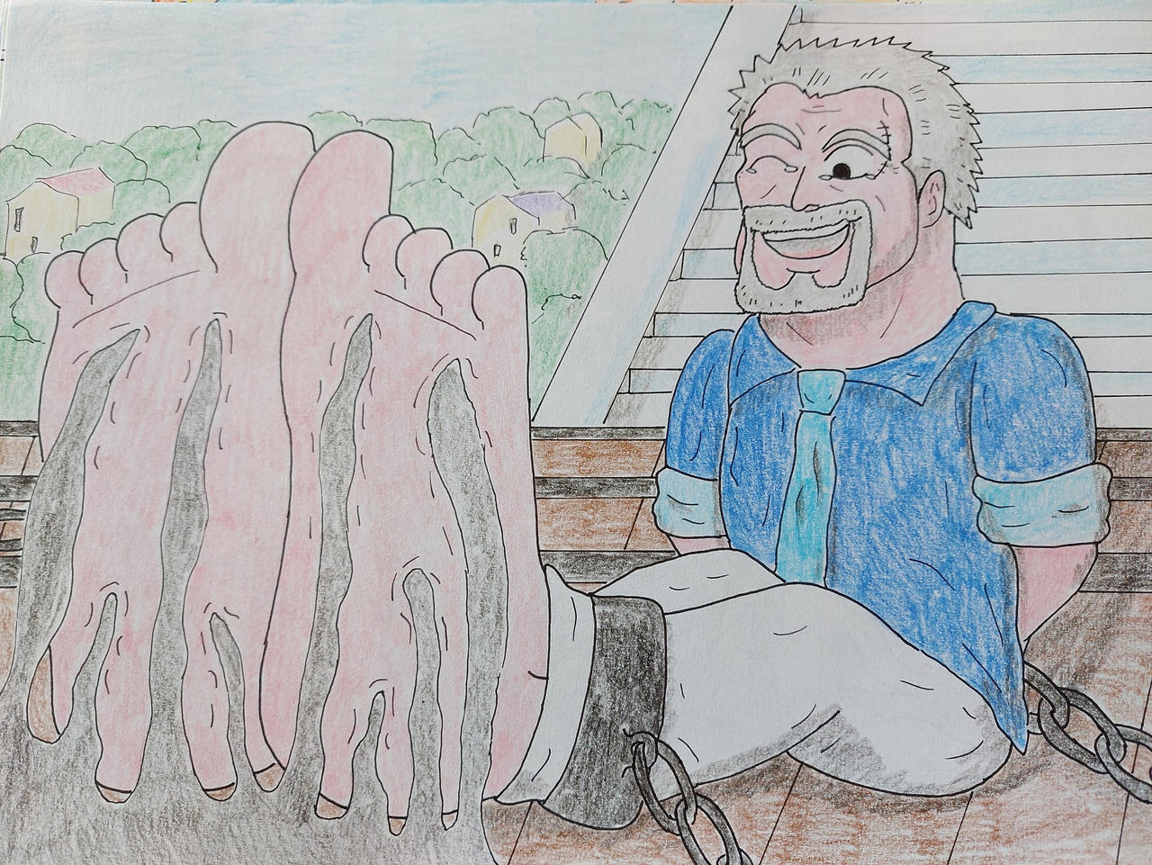 Garp Monkey D. (One Piece) by gughinga on DeviantArt