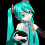 model hair physics test #1 FT Miku Hatsune  +video