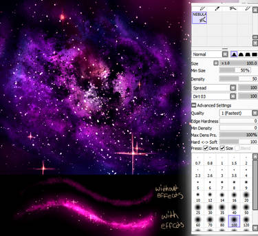 SAI BRUSH - NEBULA/GALAXY