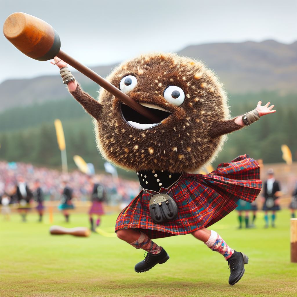 A Kilt wearing Haggis Participating In A Highland By JamesHosie1995 On a-kilt-wearing-haggis-participating-in-a-highland-by-jameshosie1995-on