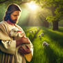 jesus and lamb