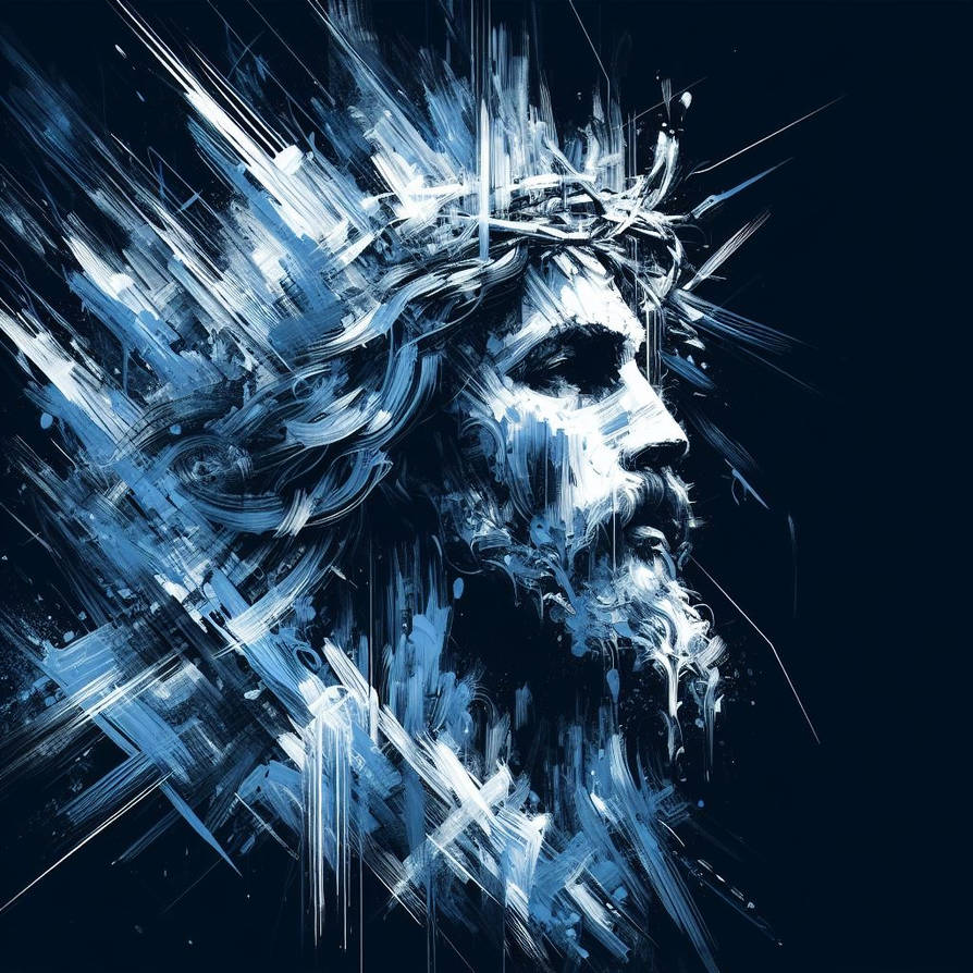 Jesus Abstract Write abstract christ by JamesHosie1995 on DeviantArt