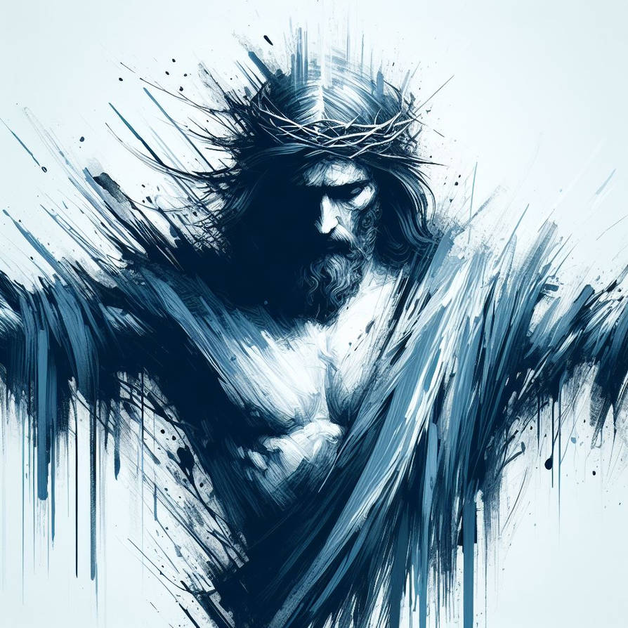 Jesus Abstract Write abstract christ by JamesHosie1995 on DeviantArt