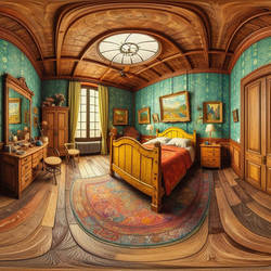 A photo-realistic, 360-degree panoramic view of Va