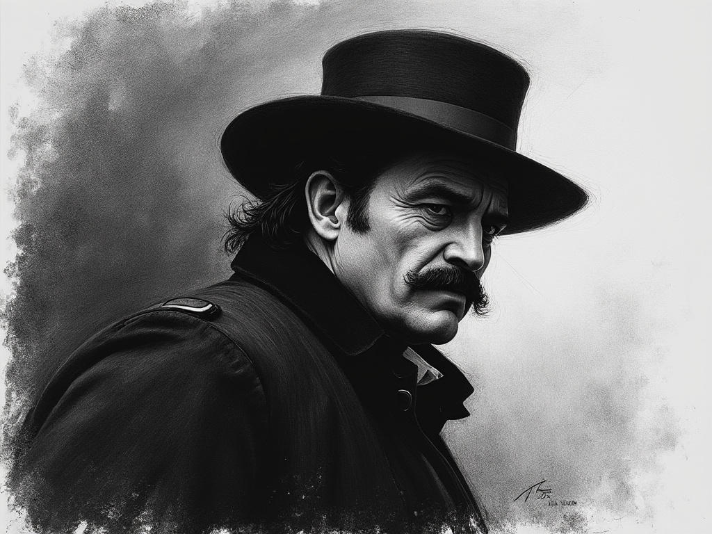 Charcoal sketch of jack the ripper. man with dark by JamesHosie1995 on ...