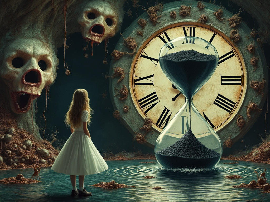 The Hall of Distorted Time: Alice wanders through by JamesHosie1995 on ...