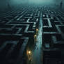 Endless Maze of Dark Streets A labyrinth of twiste