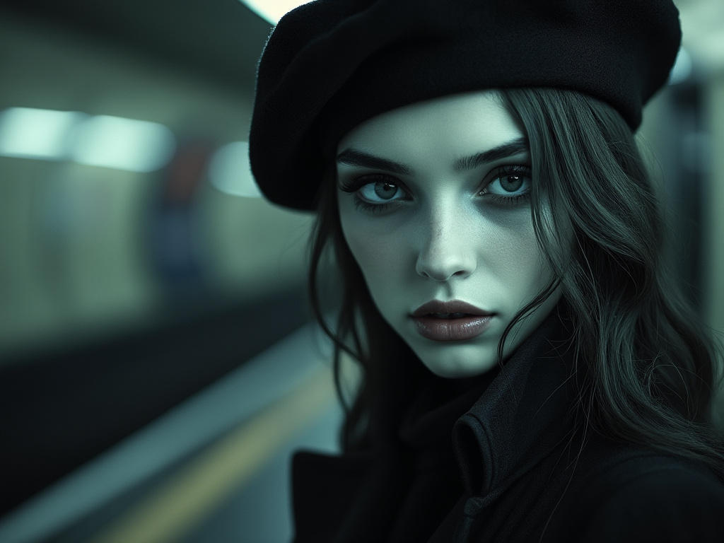 Spectral Face A spectral face portrait of a young woman on the L by JamesHosie1995 on ...