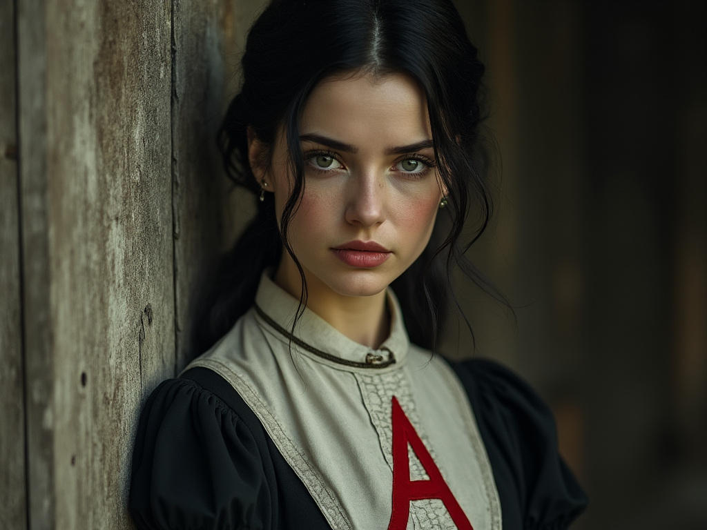 Hester Prynne A close-up portrait of Hester Prynne by JamesHosie1995 on ...