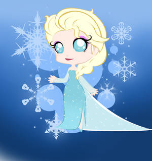 Chibi Elsa from Frozen