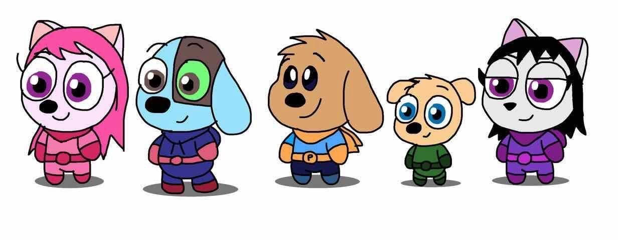 Rising animal heroes (Chibi) by Art-by-JB on DeviantArt