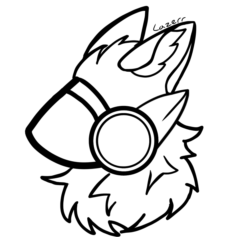 Protogen Icon Outline Protogen profile icon free to use by LazerrWolf on DeviantArt