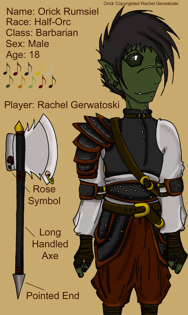 Orick DnD Character by SlightlyDim on DeviantArt