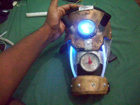 Steam punk Gauntlet fore arm piee