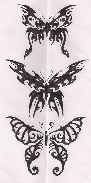 tribal butterflies