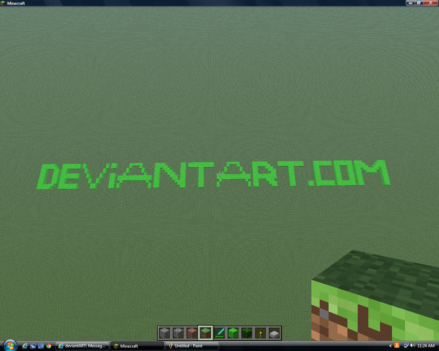 Deviantart.com on Minecraft?! by taylordaisy on DeviantArt