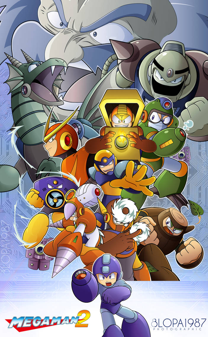 Megaman 2 by Blopa1987