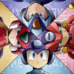 Megaman Sample Hits by Blopa-Inf