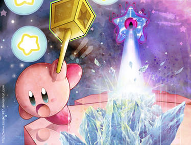 Kirby V/S Dark Nebula (Ice Form)