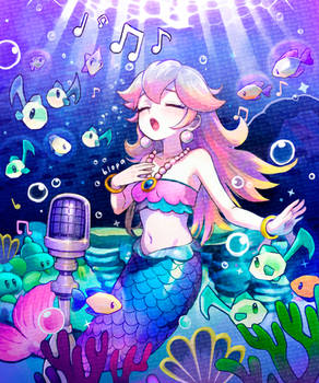 Mermaid Peach