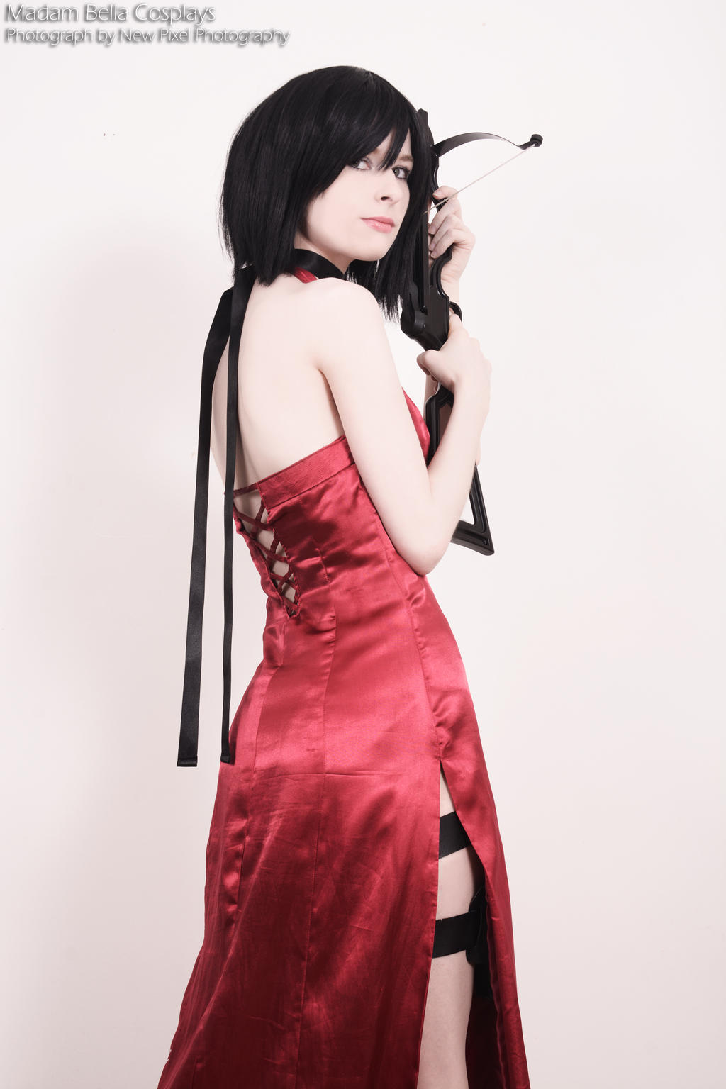 My low-budget Ada Wong (Resident Evil 4 Remake) cosplay 😎 : r/crossdressing