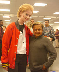 Nathan Prescott met Deep Roy