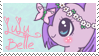 LuLu Belle Stamp by raincloudriot