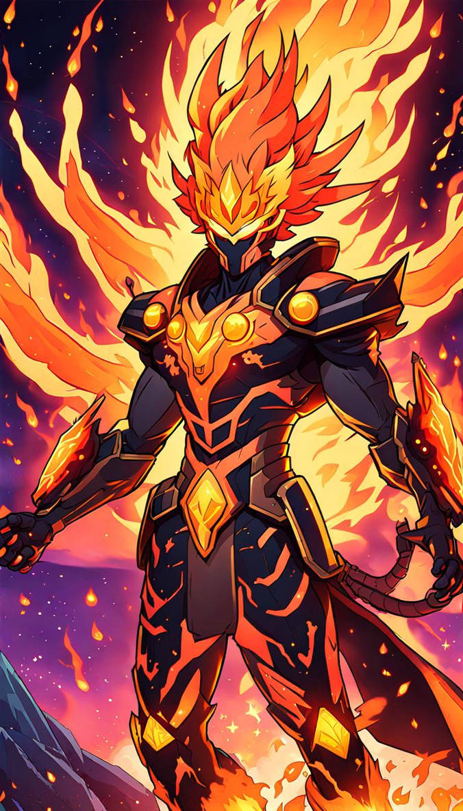 Heat blast pyromancer a volcanic humanoid looking by Leviathan1777 on ...