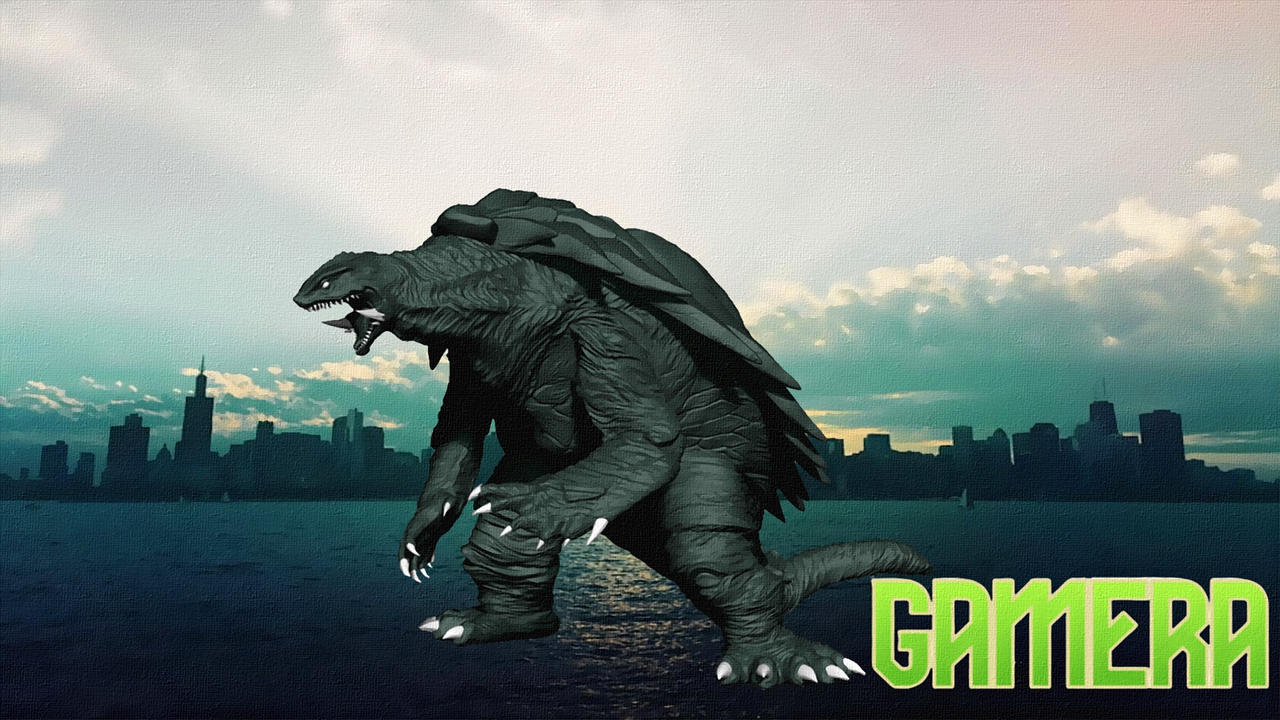 Gamera Poster by SneakySam101 on DeviantArt
