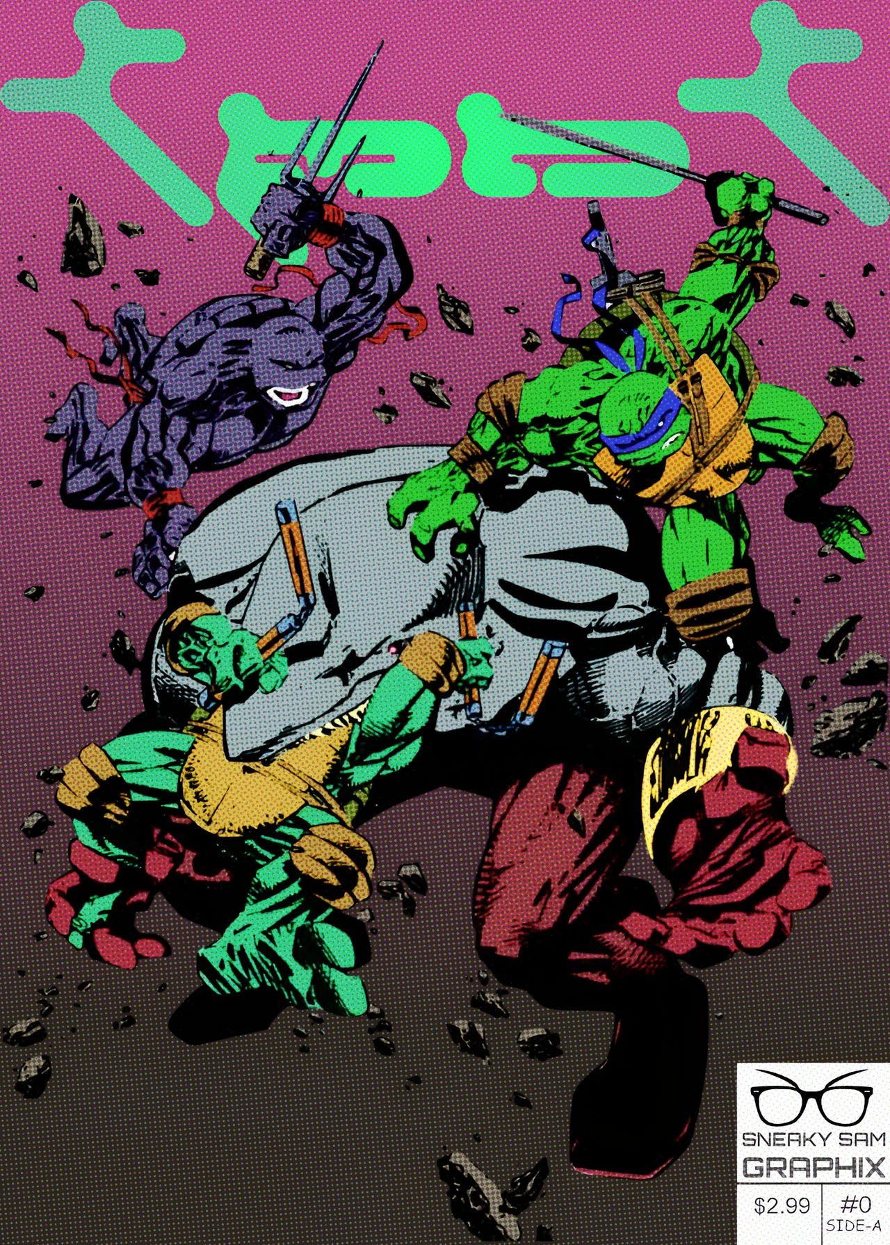 Tmnt Comic Pattern TMNT-Stylized Comic Covers by SneakySam101 on DeviantArt