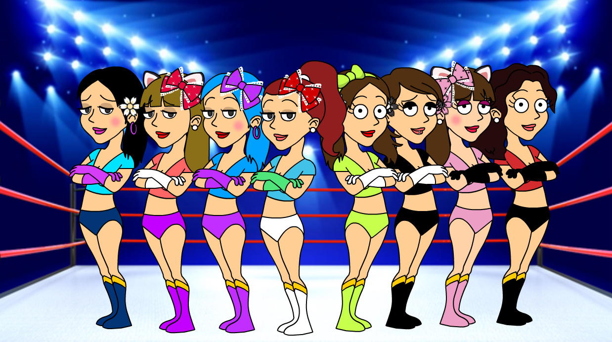 GoAnimate Wrestling Divas (GAWD) by FemaleWrestlingLover on DeviantArt