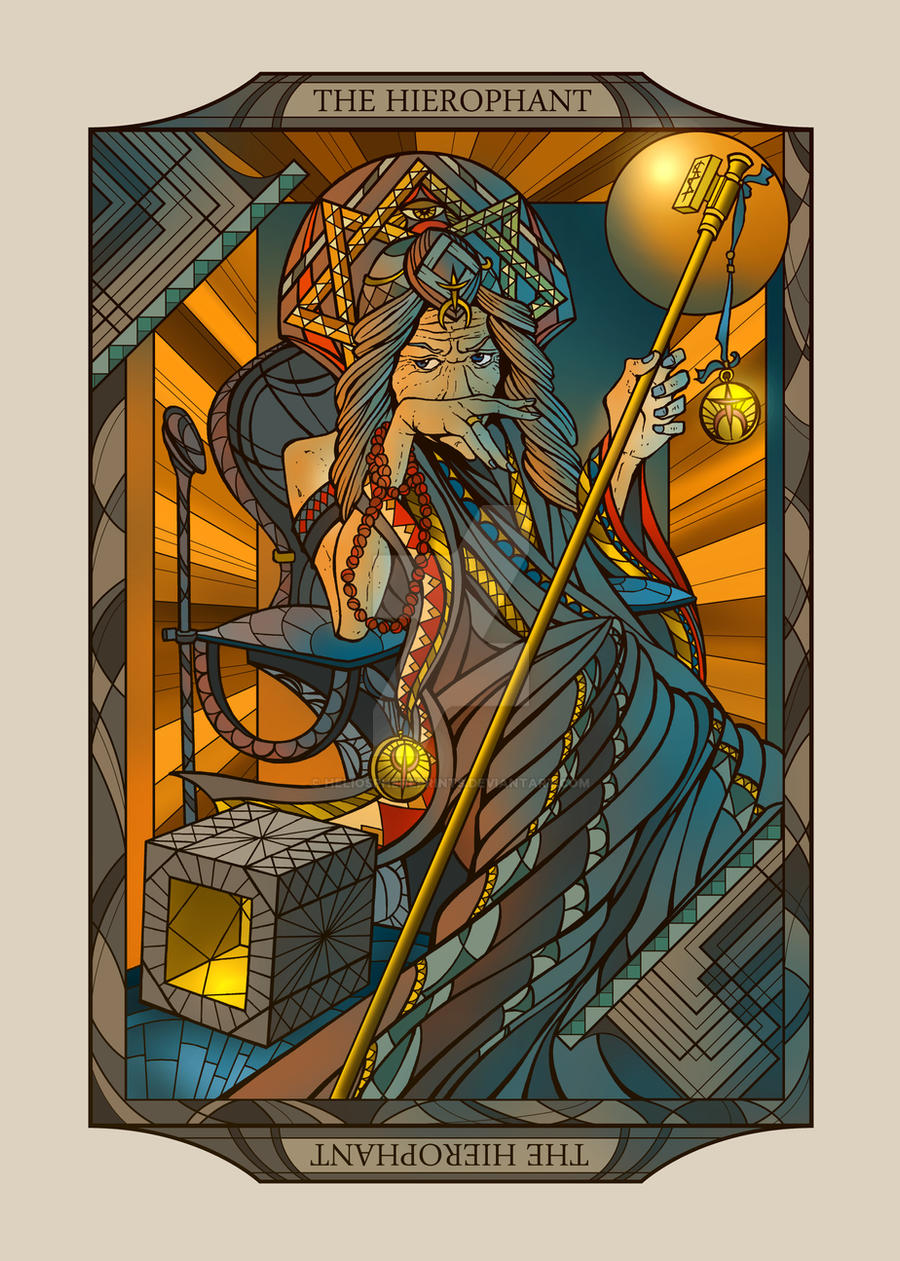 Dune Tarot card #5 - The Hierophant: