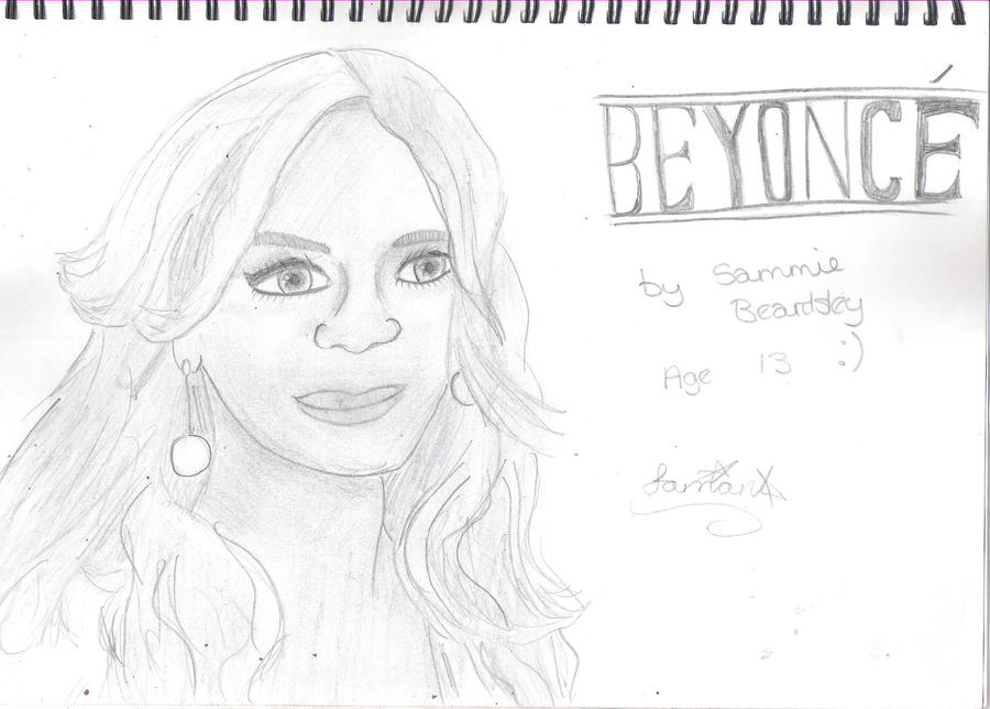 Beyonce Knowles by xDrawingWizardx on DeviantArt