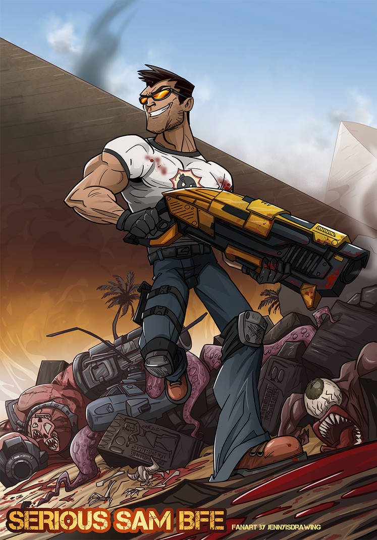Serious Sam Texture Serious Sam BFE by jennyisdrawing on DeviantArt