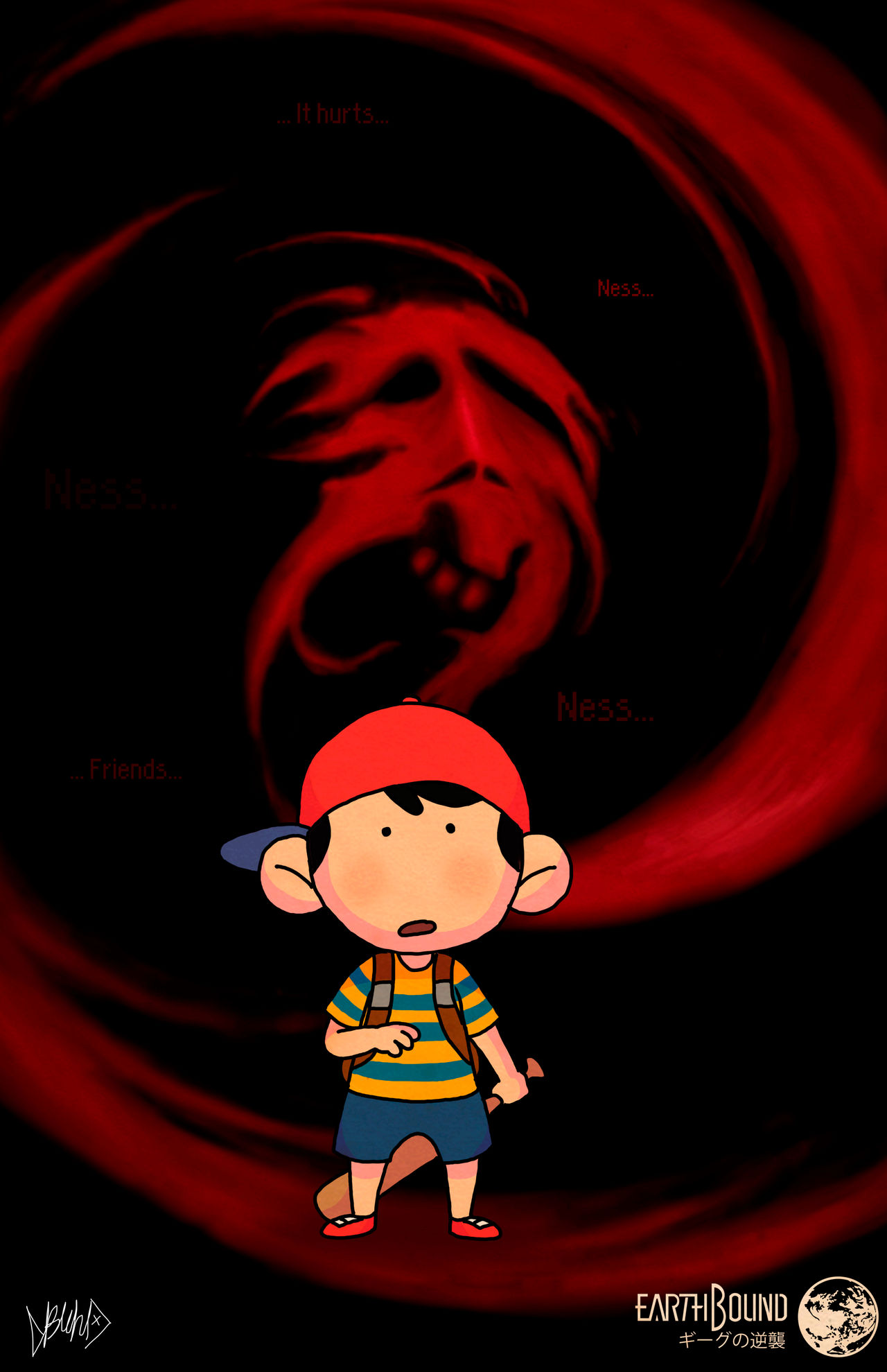 Earthbound Deviantart Earthbound fan art by Bleh9999 on DeviantArt