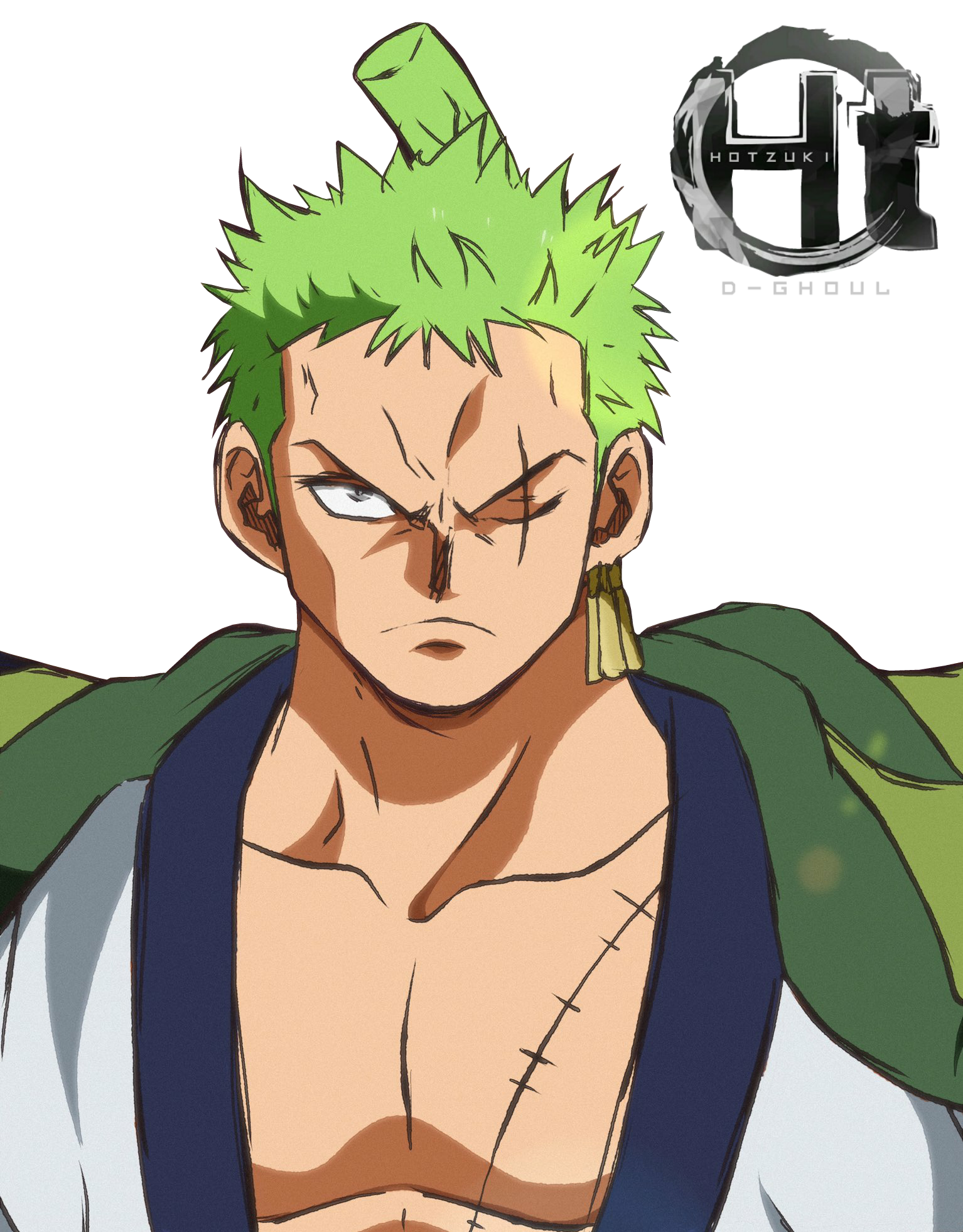 Zoro (Kyutoryu) - Render by D4rkawaii on DeviantArt