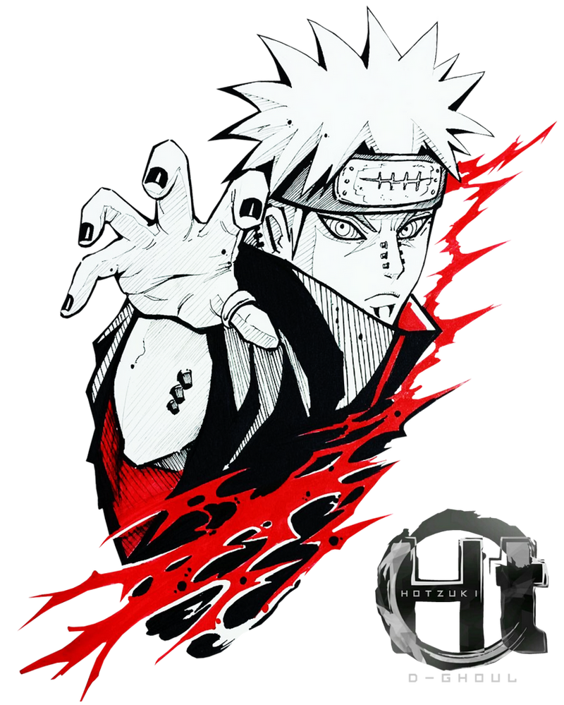 Pain (Naruto Shippuden) - Render by D4rkawaii on DeviantArt